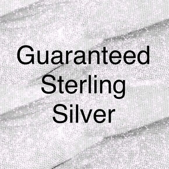 Sterling Silver Heart CZ Ring Size 8 - Picture 2 of 8